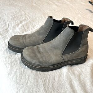 Birkenstock Boot Unisex Size EU 39 Ankle Stalon Nubuck Leather Chelsea